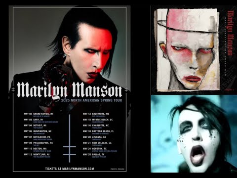 Marilyn Manson has announces dates for U.S. headlining tour 2025