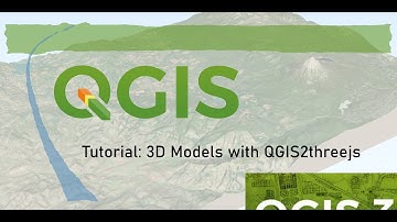 QGIS for Land Planners & Designers - Tutorial 2.1 3D Models with QGIS2threejs - with Andrew French