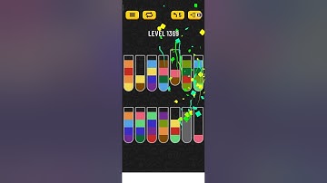 water sort puzzle - level 1369