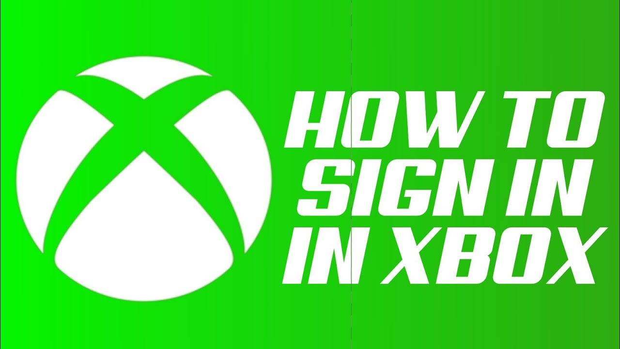 How to sign in in Xbox - YouTube
