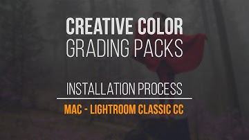How To Install 3D LUT Profile In Lightroom Classic CC MAC OS X | PRO EDU