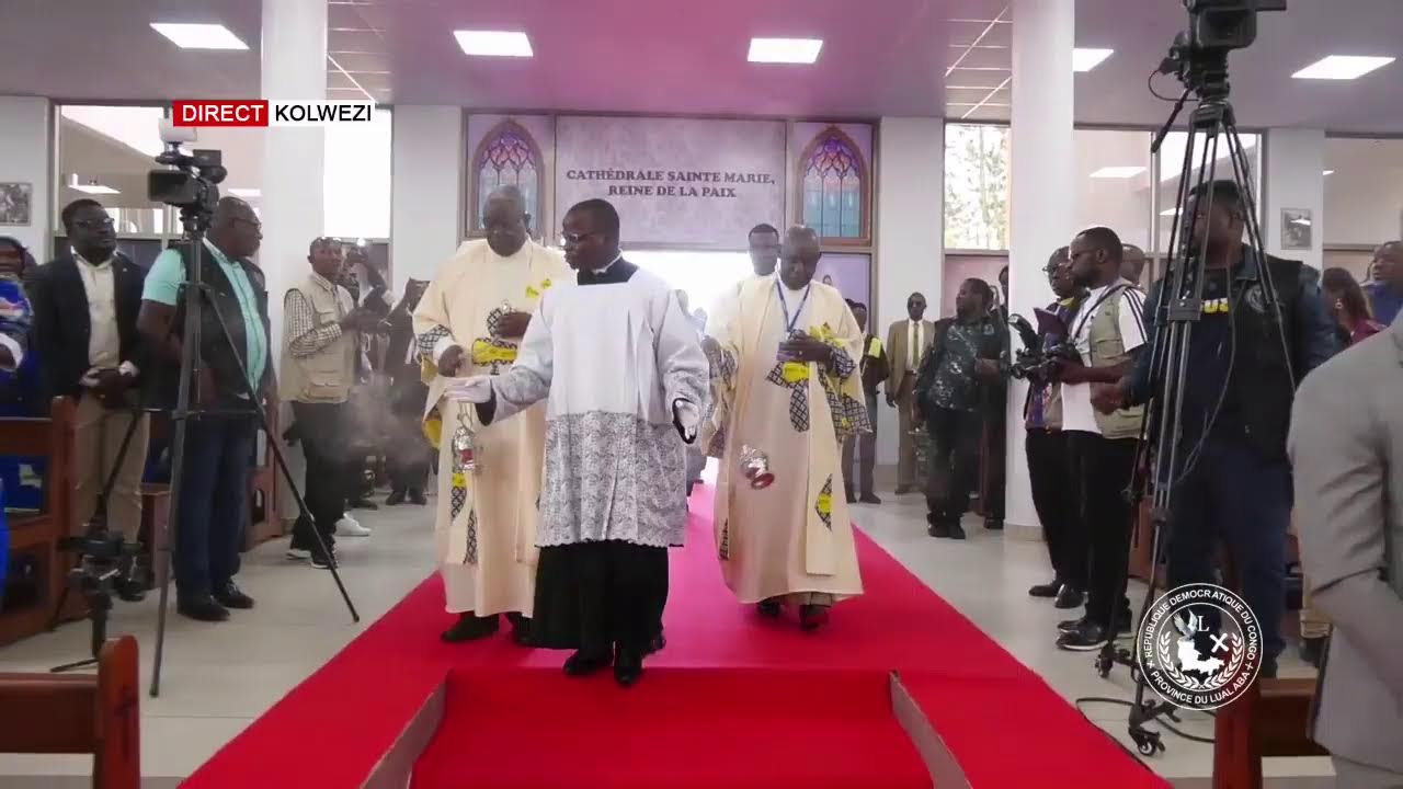 LUALABA : DÉDICACE & REMISE DE LA CATHEDRALE SAINTE MARIE REINE DE LA PAIX MARIAPOLIS DE KOLWEZI