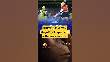 CSK vs PBKS Match - 49🤫 PBKS Won😱 IPL 2025