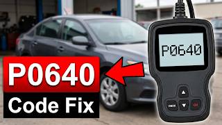 How To Fix P0640 Code - P0640 Intake Air Heater Control Circuit