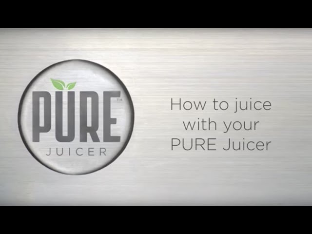 Let's Juice and Play - PURE Juicer blog