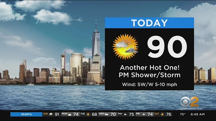 First Alert Weather: CBS2's 5/22 Sunday morning update