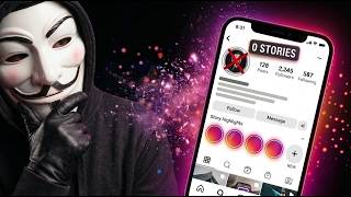 Masked Guy Teaches How to Put Photo on Instagram Highlights Without Posting on Story