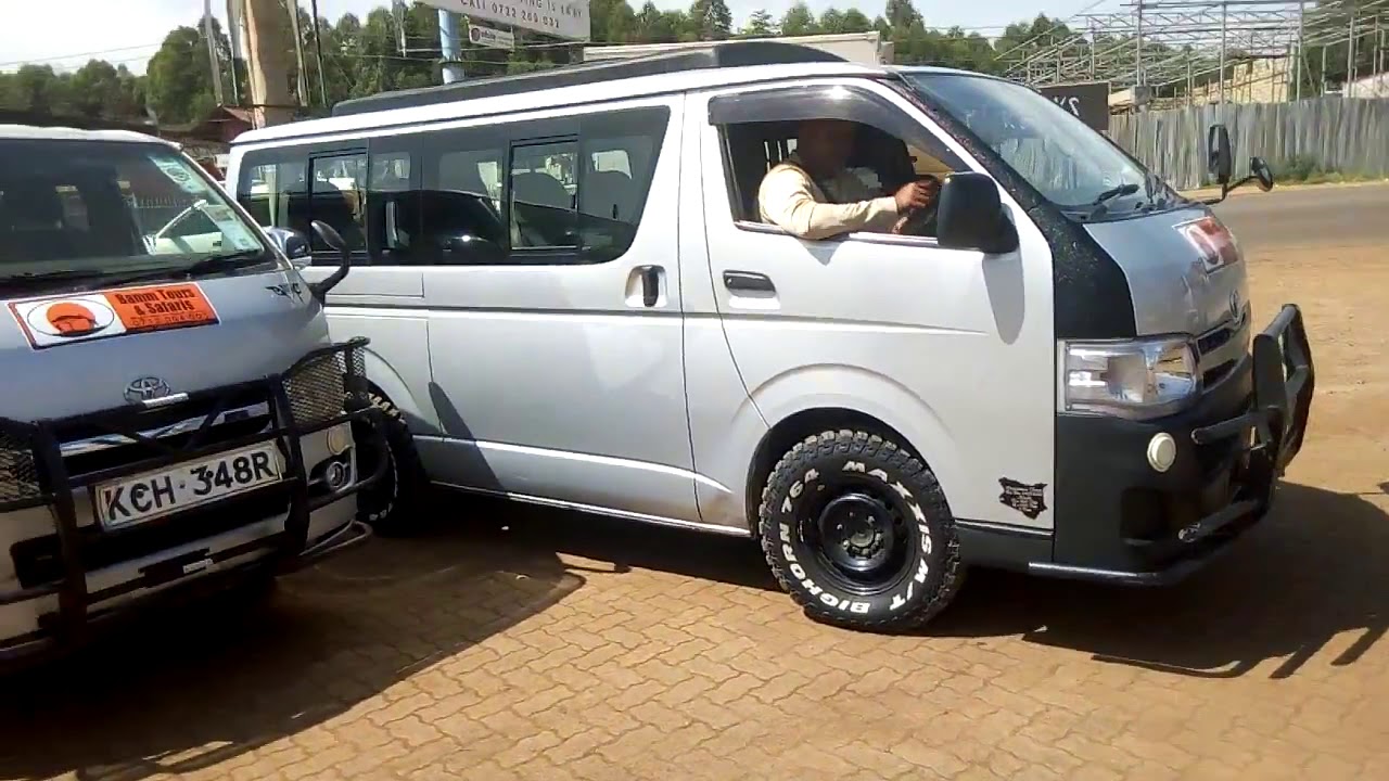 Safari Vans For Hire Kenya YouTube