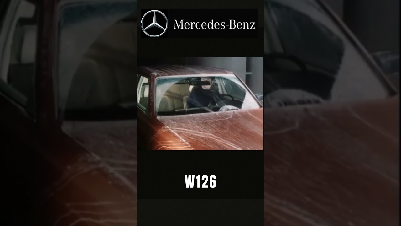 Mercedes-Benz W126 visibilidad 