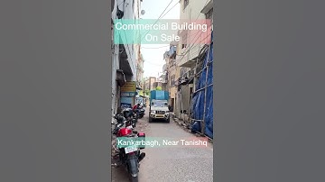 Commercial building for Sale in Kankarbagh near Tanishq. 2600 sqft Plot size #patna #bihar #trending