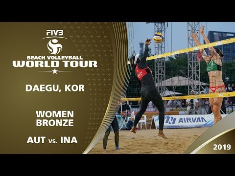 Women S Bronze Medal AUT Vs INA 1 Daegu KOR 2019 FIVB Beach Volleyball World Tour