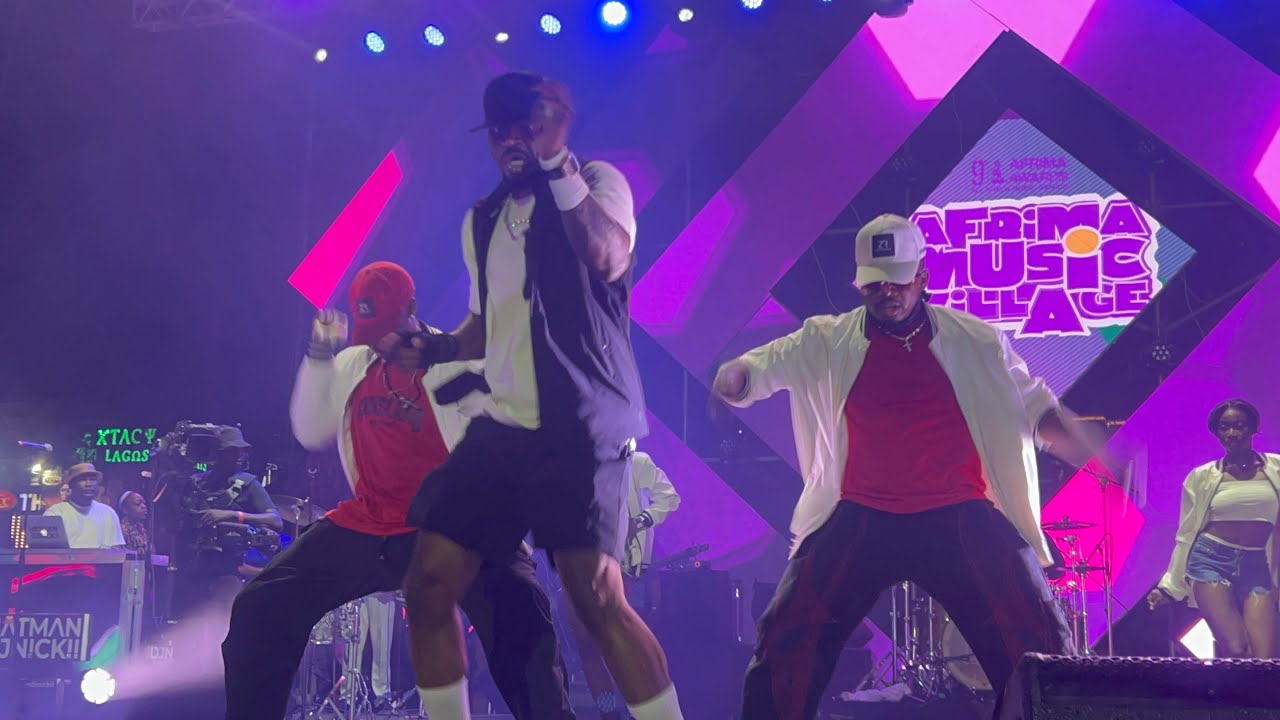 MR P BEAUTIFUL PERFORMANCE AT AFRIMA MUSIC VILLAGE 