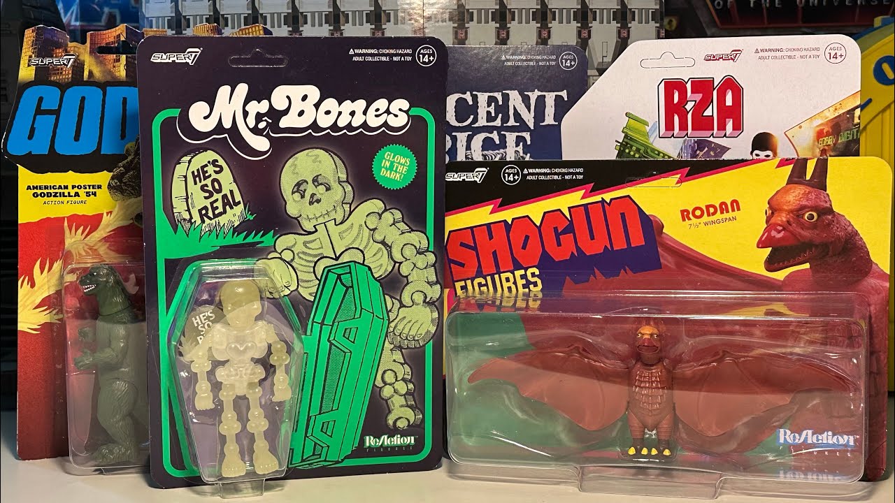 Super7 ReAction Figure Haul !!!