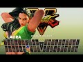 Street Fighter V arcade edition all mode characters selection screen [ZERO]