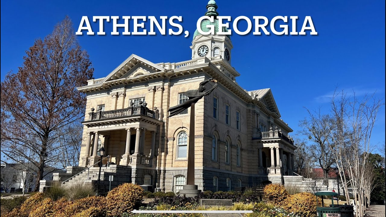 Athens, Georgia - Home of the National Champs 2021! Virtual Tour.