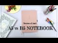 A5 vs B5 Notebook - Why you should consider B5 & Review of A&O