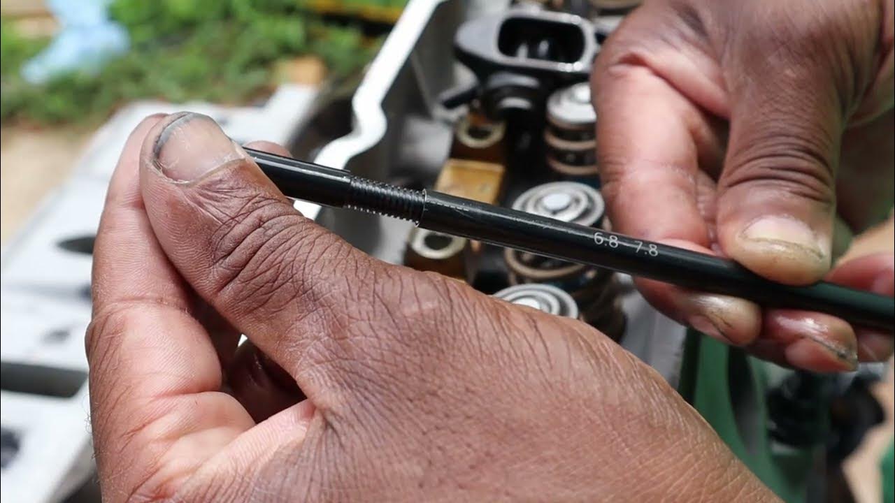 How to build a LS 383 from a 5.3 part 7 (measuring for pushrod length) YouTube