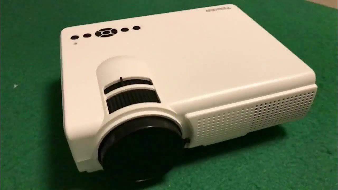 Tenker Q5 Mini LCD Video Projector YouTube