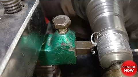 How to thread cutting on the any type lathe machine