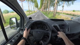 2015 Ford Transit Custom w/ 220.000km (2.2 TDCi | 101 hp) - POV Walkaround & Drive
