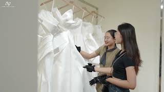 Trải nghiệm đẳng cấp với dịch vụ thiết kế váy cưới tại Kim Couture