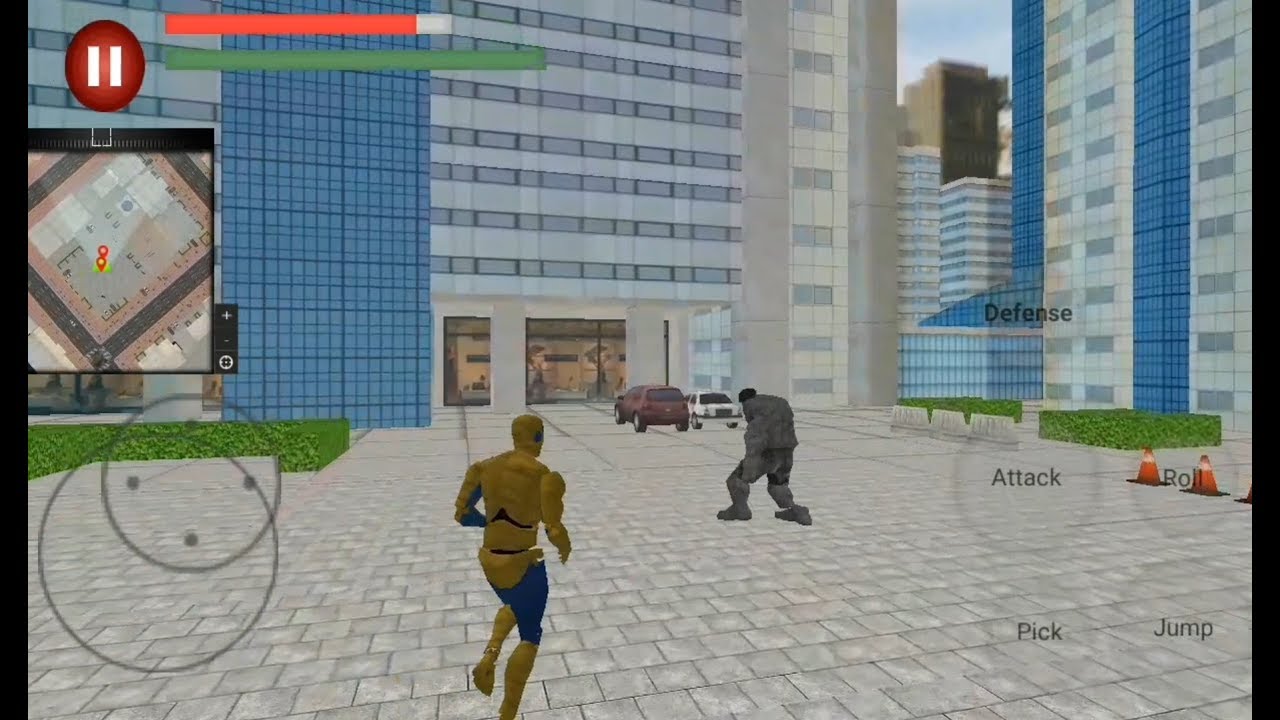 Smart Super Hero Vs Big Super Hero | Robot Hero City Missions - Android GamePlay