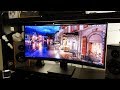 Philips 346B1C review - 34" ultrawide 100Hz 1440p monitor with a KVM switch - By TotallydubbedHD