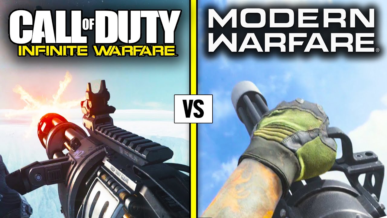 Call Of Duty Advanced Warfare Vs Call Of Duty Infinity Warfare