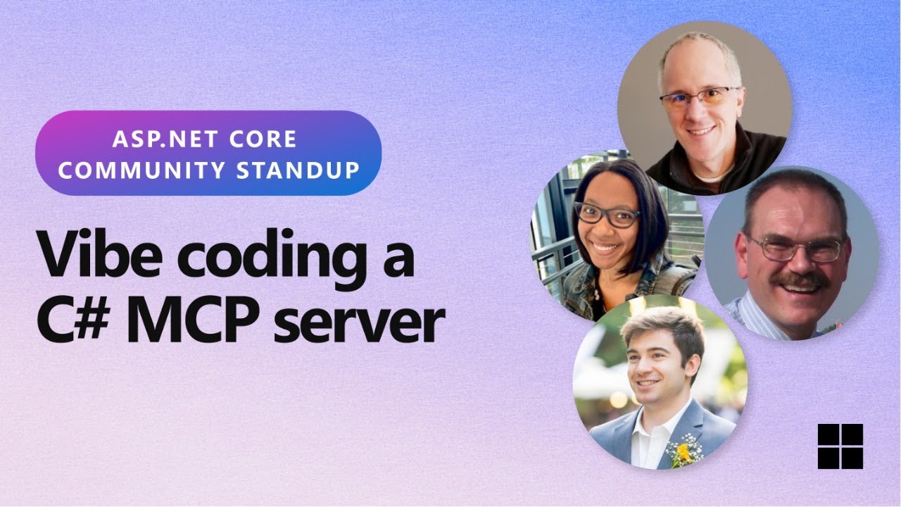 ASP.NET Community Standup - Vibe coding a C# MCP server