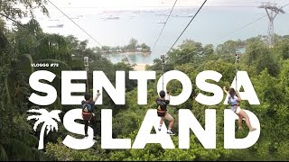 TRAVEL-VLOGGG #73: SINGAPORE - 1/2 KM FLYING FOX RIDE