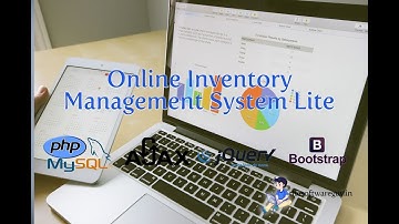 Online Inventory Management System Lite using PHP MySQL and Bootstrap
