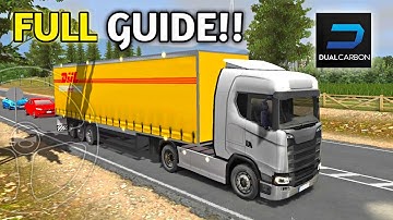 🚚Full Guide Video For Beginners In Universal Truck Simulator By Dualcarbon 🏕 | Truck Gameplay