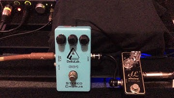 Delta lab Chorus Quickly Demo + Xotic Sldrive
