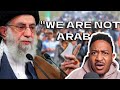 Iran is not Arab. Learn the difference between Iran and the Arabs