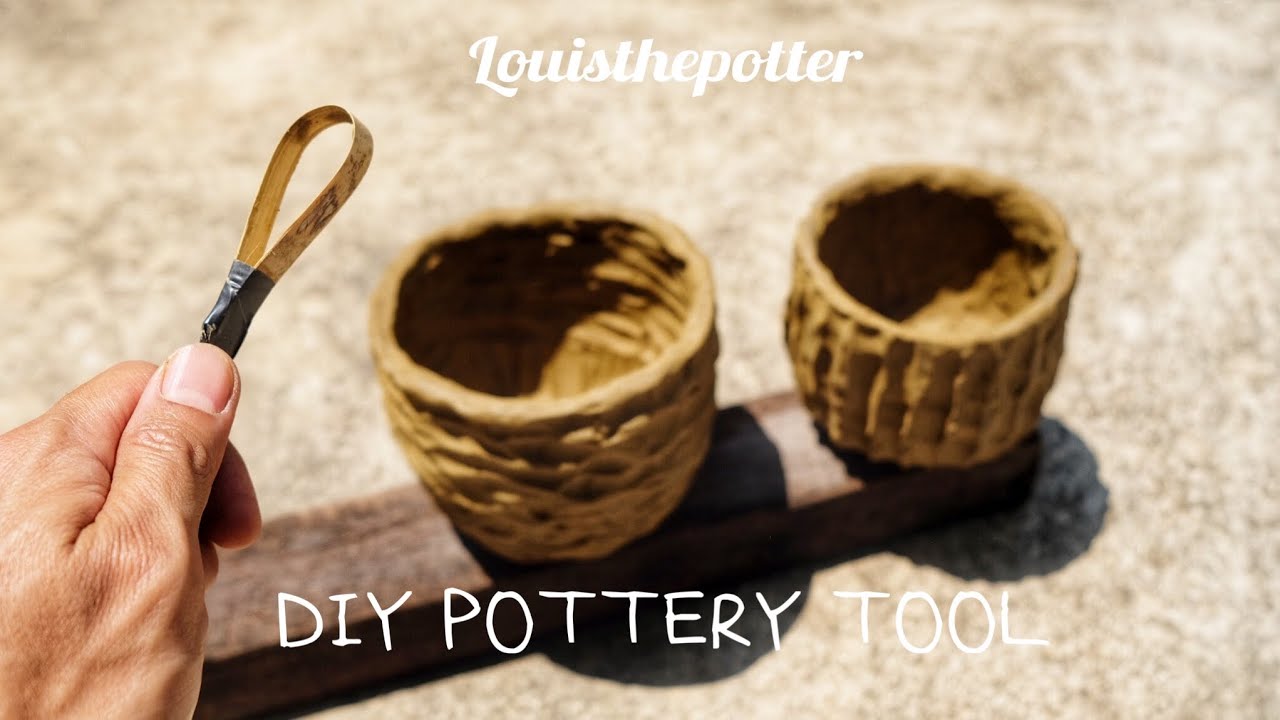 Инструменты для керамики своими руками: керамические штампы от BAMBOO LOOP / глиняные штампы / ASMR