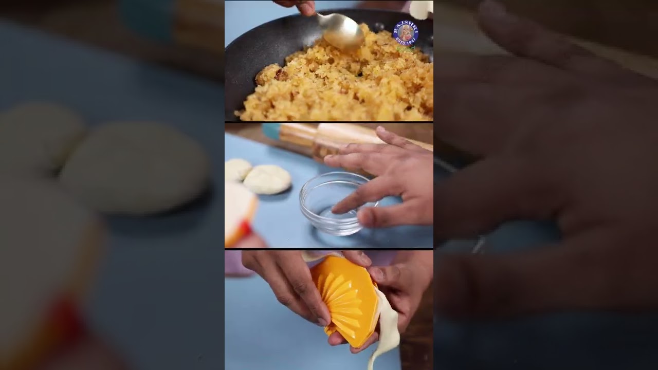 How To Make Karanji ft. @thinKitchen   Ganesh Chaturthi Recipes   #shorts