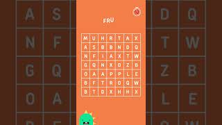 영단어퍼즐 WORD PUZZLE ❤️ 과일단어찾기 #게임 #quiz screenshot 4