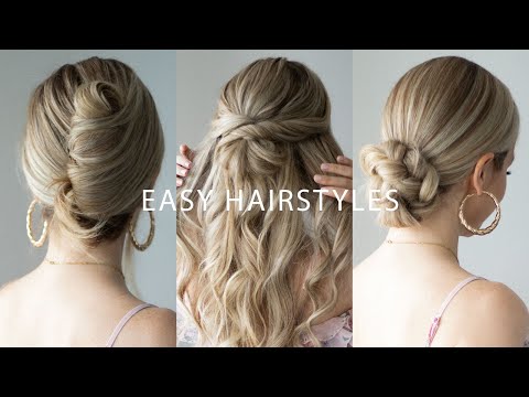 Quick Easy Hairstyles For Summer Youtube