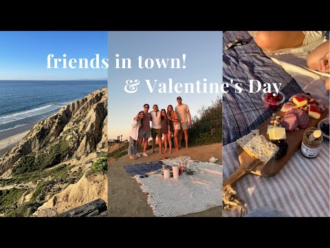 Vlog: showing our friends San Diego & Valentine's Day