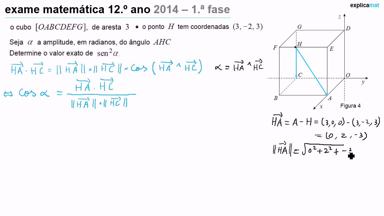 Geometria Produto Escalar Vetores YouTube Geometria Produto Escalar Vetores YouTube