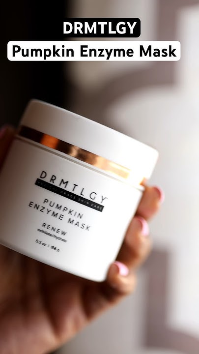 drmtlgy-pumpkin-enzyme-mask-review-shorts-skincare-skincareroutine