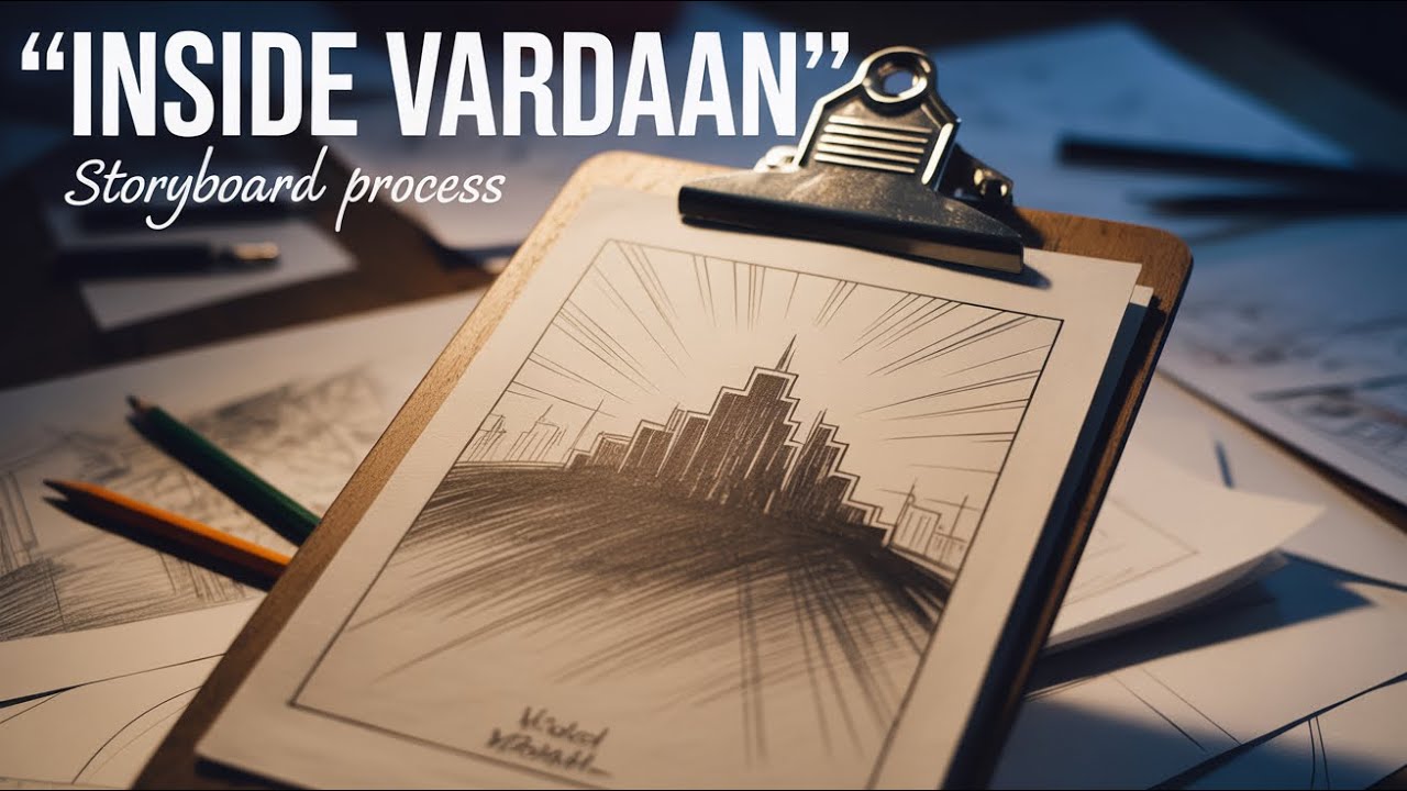 Inside Vardaan: The Storyboard Process || India’s first dark fantasy anime 