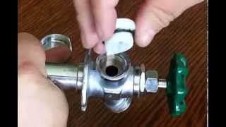 How to fix antisiphon valve on outdoor faucet