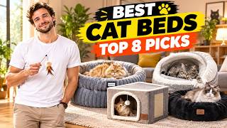 Top 8 Best Cat Beds in 2026 | Deep Sleep & Anti-Anxiety!