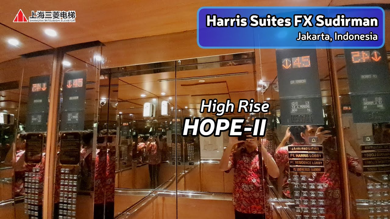 Shanghai Mitsubishi Elevators - Harris Suites FX Sudirman, Jakarta, ID