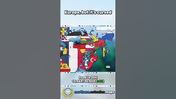 Cursed Europe #map #mapper #europe #globalmapper #geography #maping #mapping #mapology #history