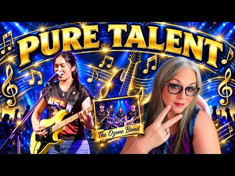 Nene & Ozone Band Live at Naka Market (Songs 3, 4 & 5) Nannie's Honest Reaction!