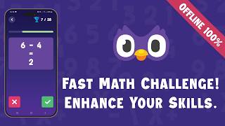 Math Hoot: Can you handle the Fire Mode? 🔥 | Fast Math & Brain Games screenshot 1