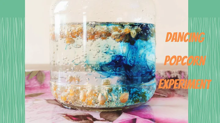 Dancing Popcorn Experiment #EasyScienceExperiments For Kids