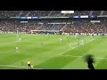 Golazo de Quintero en la final copa libertadores 2018 visto desde la grada del Santiago Bernabéu